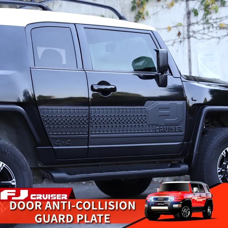 

06-21 Year Toyota FJ Cruiser Accessories Exterior Modification Large Area Coverage Door Guard Plate Patch Protection Trim