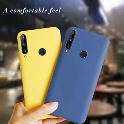 For Huawei Y6P Case Huawei Y6P MED-LX9N Cover tpu Silicone Soft Back Cover Phone Case on Huawei Y6P Y6 P Y 6P 2020 Case 6.3 inch