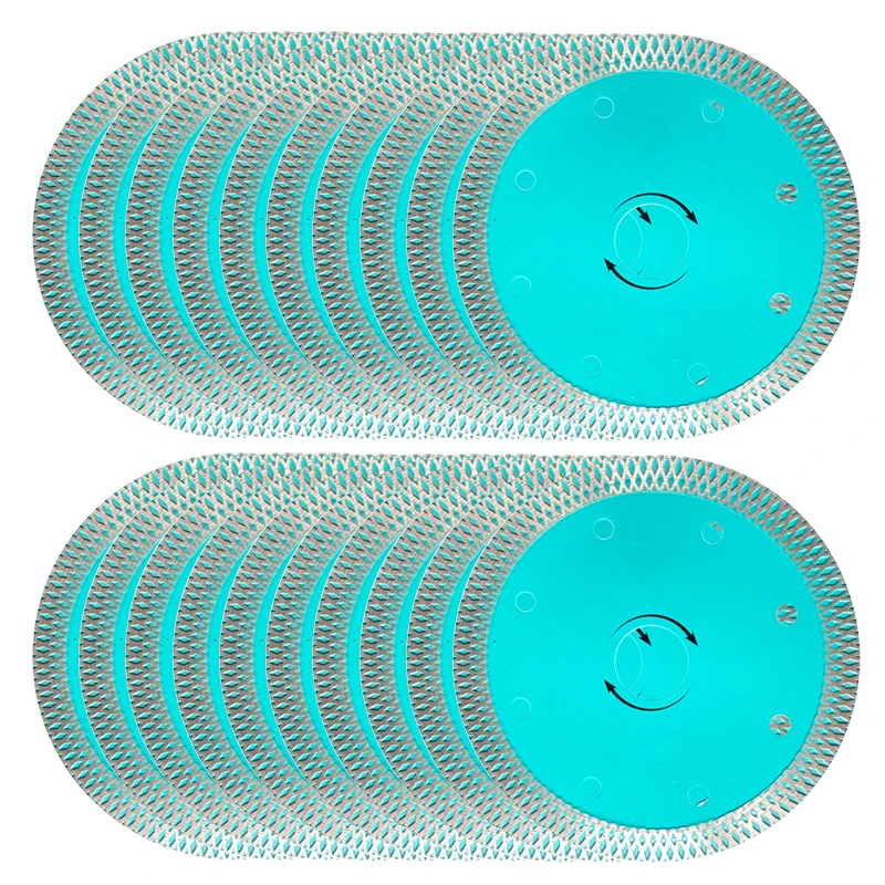 5 "hard piastrelle lama di taglio, ultra sottile lama, particolarmente buono per taglio di ceramica e piastrelle! 125 millimetri turbo lama. Spedizione gratuita!