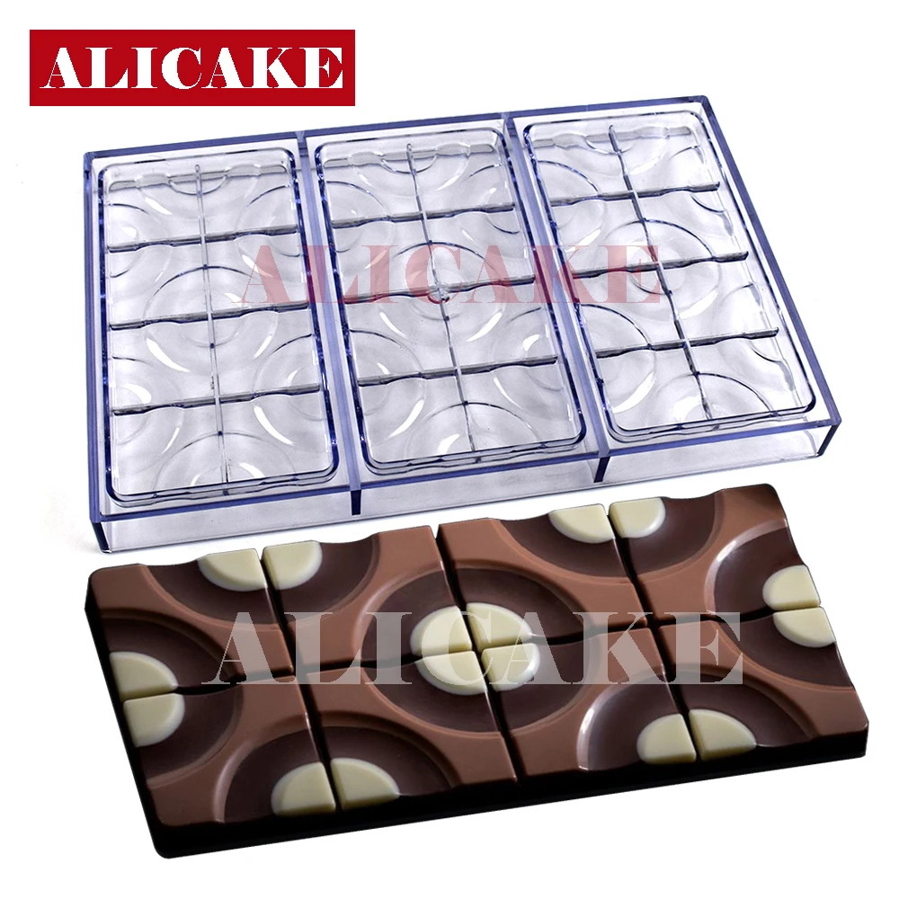 Chocolate Bar Mold Baking Pastry Tools For Baker Polycarbonate Chocolates Bar Bonbons Molds Baking Pastry Confectionery Mould