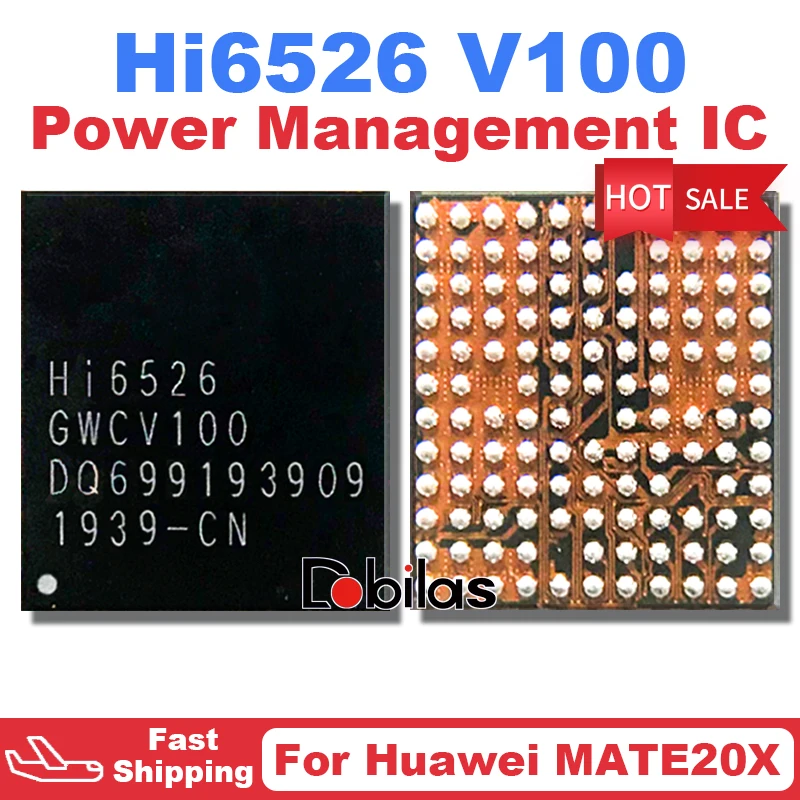 5Pcs HI6526 GWCV100 V100 For Huawei P30 Honor 20 PRO MATE 20X BGA Power Management Supply IC Chip Chipset