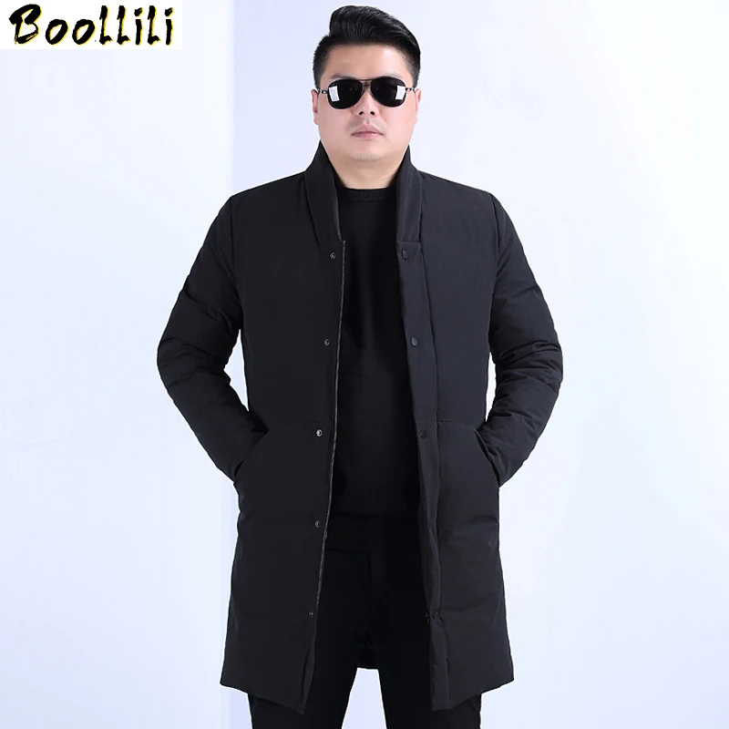 

Coat Boollili Winter Men 90% White Duck Down Jacket Korean Fashion Plus Size Puffer Jacket Men Warm Parka Casaco