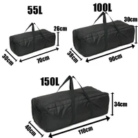 150L 100L 55L Travel Handbag Gym Bag Outdoor Men's Black Large Capacity Fitness Weekend Overnight Waterproof Sport Bags X411D 6