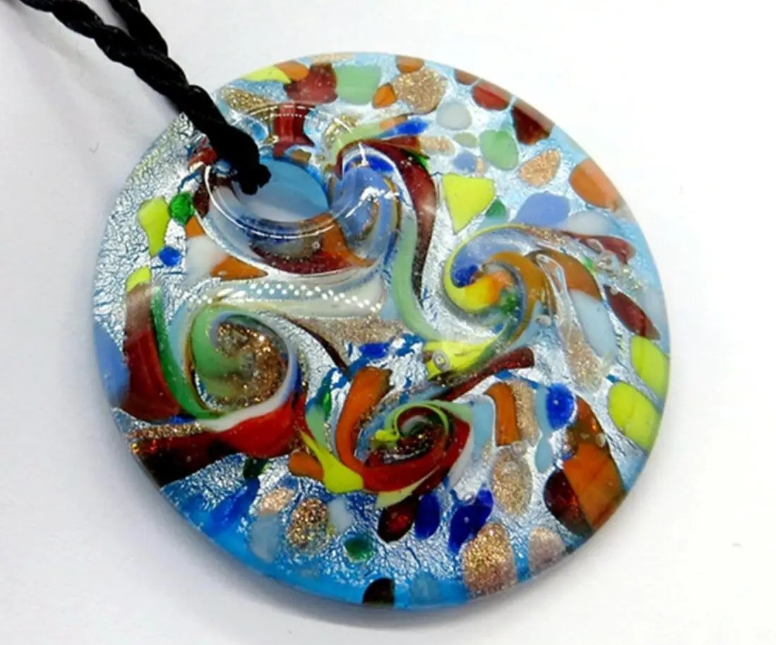 Handmade Murano Glass Pendant Fit For Necklace