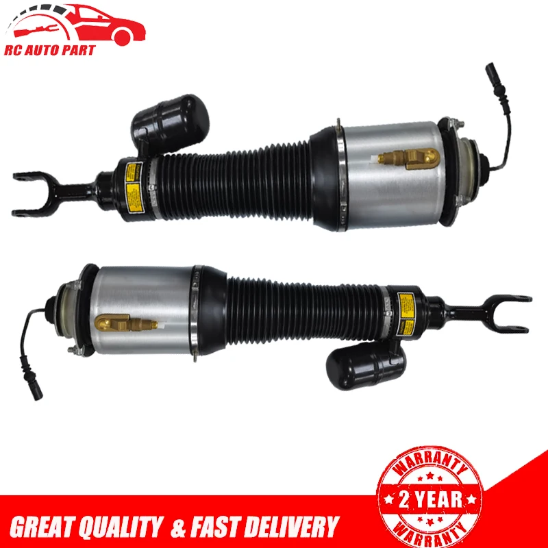 2Pcs Front L and R Air Suspension Shock Absorber For VW PHAETON V8, For BENTLEY Continental GT Flying Spur 3D0616039D 3D0616040D