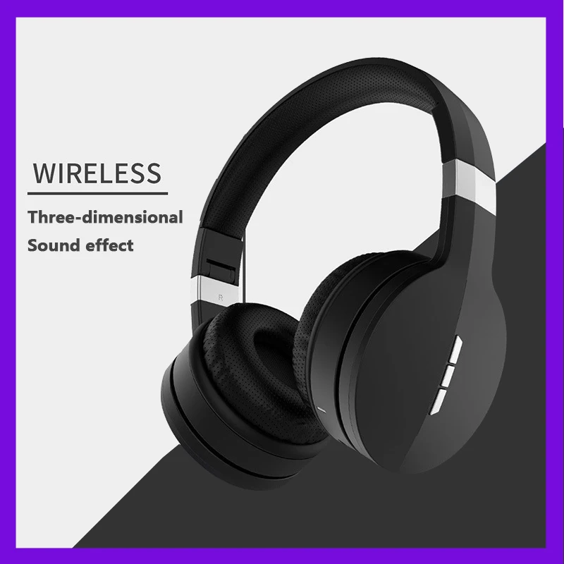 

Headset Bluetooth headset 5.0 wireless headset folding stereo gaming music Headphones