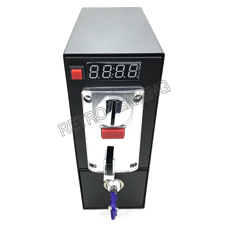 

DG600F Coin operated Timer Control box with six kinds coin selector acceptor for washing machine TV Massage chair