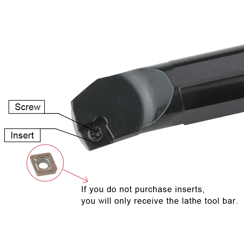 1pc S07K-SCKCR S08K-SCKCR S10K-SCKCR S12M/S16Q-SCKCR Internal turning tool holder CNC Lathe Cutter Tool CCMT Carbide Insert