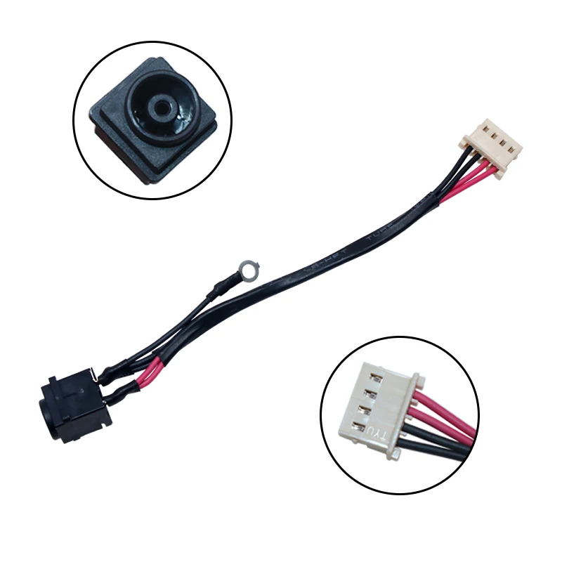 New Laptop DC Power Jack Charging Cable Wire Cord Connector Plug Port For Sony Vaio VPCEH VPC-EH VPCEH1AFX/B