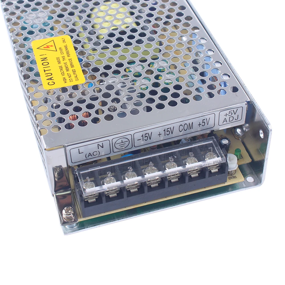 DIANQI Triple output Switching power supply 60w 5V 12V 15V power suply T-60 ac dc converter adjustable