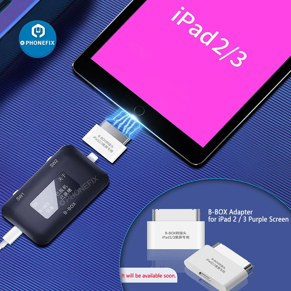 JC BBOX pro C4 DFU صندوق زر واحد في وضع الشاشة الأرجواني ل IOS A7-A11 آيفون 6-x باد Unbind WIFI تعديل بيانات NAND Syscfg