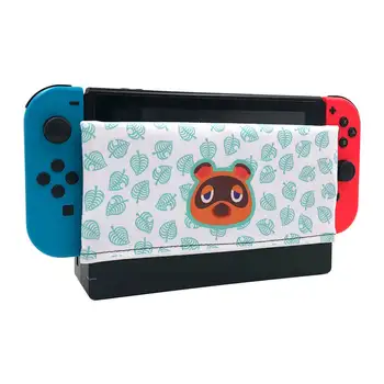 Funda de muelle para Nintendo Switch, cubierta de protección antiarañazos de ante suave, accesorios para Nintendos