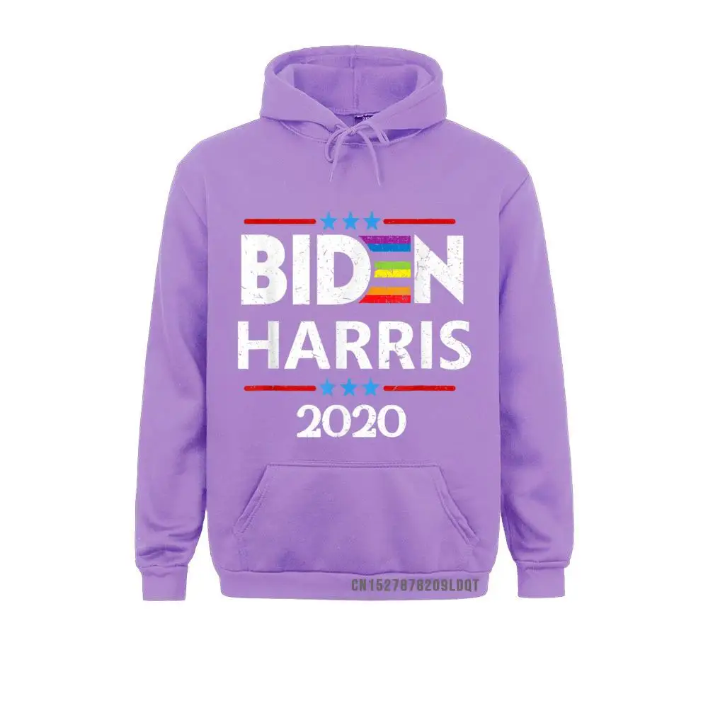 Joe Biden 2020 Kamala Harris Rainbow Gay Pride LGBT Election Hoodies Long Sleeve Slim Fit Clothes Prevailing Sweatshirts