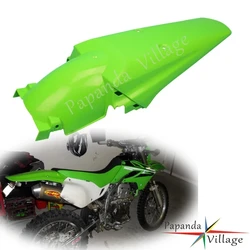 Plastic Green Universal Dirt Bike Motocross Mudguards Protector Motorcycle Rear Fenders for Kawasaki KX KLX KXF 65 125 250 450
