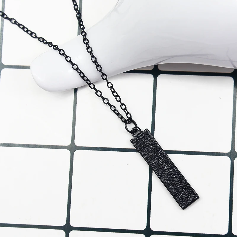 Piano Keyboard Pendant Necklace Electronic Organ Black White Keyboard Music Necklace for Women Kids Chains Choker Jewelry Gifts