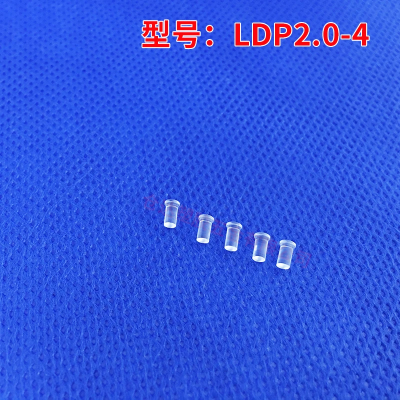 LDP Aperture 2mm Transparent Light Guide High Light Transmittance LED Indicator Signal Light Light Emitting Diode Light Pipe