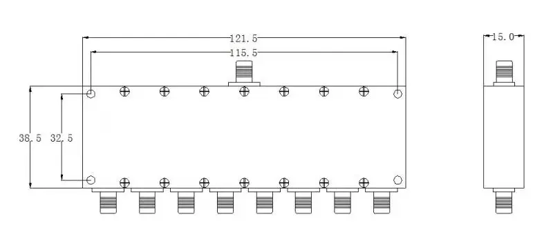 Nine Channel Unicom Eight Channel Parallel Controller Signal Distribution Unicom Customization