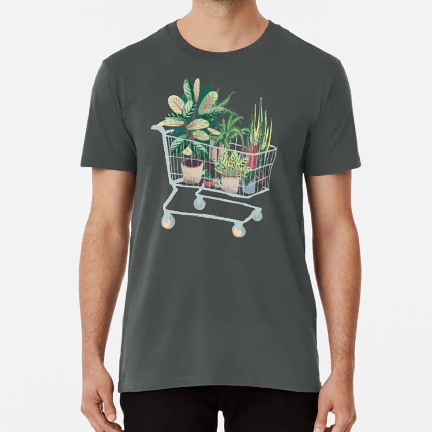 Plant Friends T Shirt Plants Houseplants Floral Nature Green Flowers Foliage Leaves Greenery Botanical