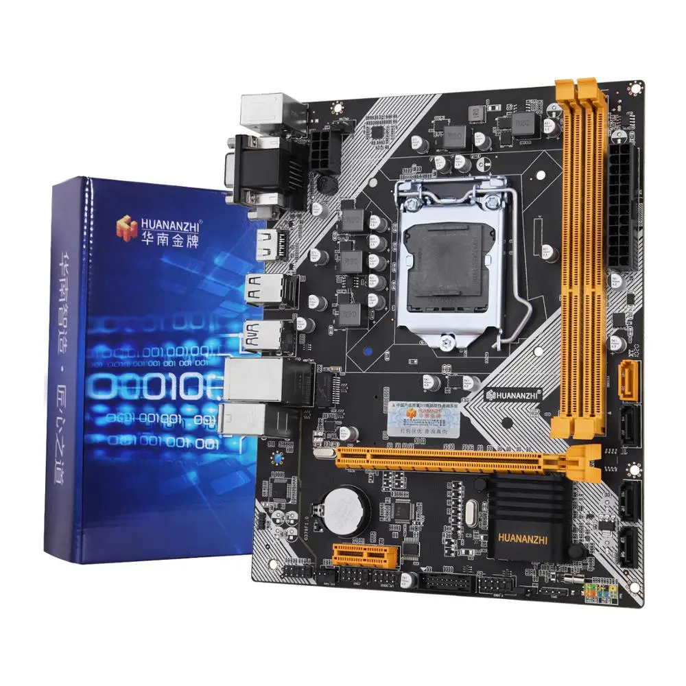 

New HUANANZHI B75 desktop motherboard supports LGA1155 i3 i5 i7 CPU DDR3 memory