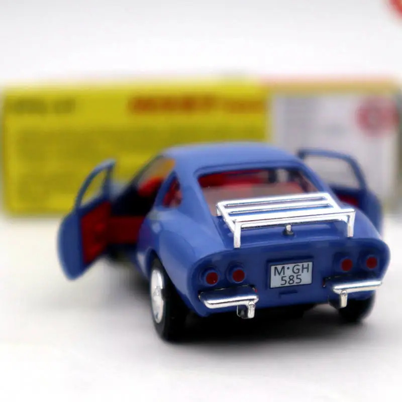 1:43 Atlas Dinky 장난감, 1421 Opel GT 1900 다이캐스트 모델, 자동차 선물 컬렉션