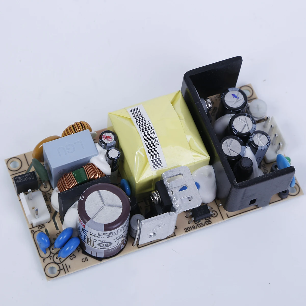 (Meanwell) EPS-15/25/35/45/65/120 Power supply pcb enclosed type ac transform dc 3.3/5/7.5/12/15/24/27/36/48v variable power