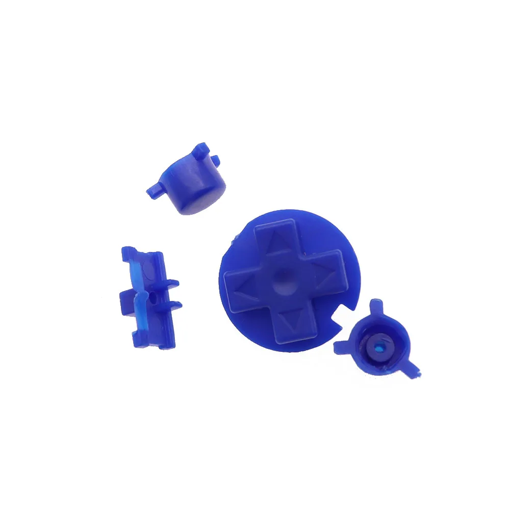1set di pulsanti colorati di ricambio per Gameboy Pocket GBP per GBP pulsante di accensione e spegnimento A B D pad pulsanti