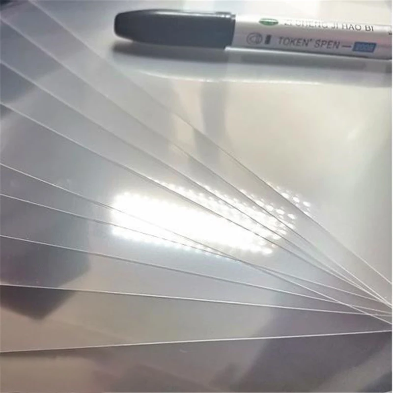 5pcs/lot A4/A3 Laser Printing Film Matte Transparency Film Fine Matte Material High Temperature Laser Printing