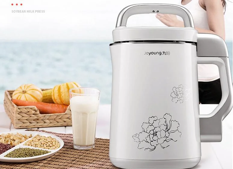 Joyoung household DJ13B-C660SG stainless steel Soybean Milk machine home soymilk maker juicer nuts dew grain blender 1.3L white