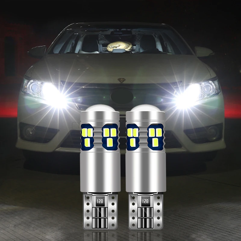 2pcs W5W T10 LED Bulbs Car Parking Light For Honda Fit nc750x Accord 7 8 Civic 8 2008 2009 CR-V CRV 2014 2015 2019 Accessories