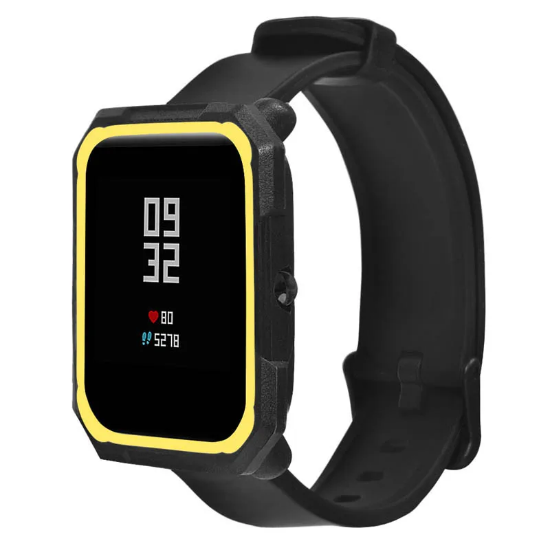 Protective TPU Soft Case Cover Frame Shell Accessories for Amazfit Bip Bit Youth Watch ND998