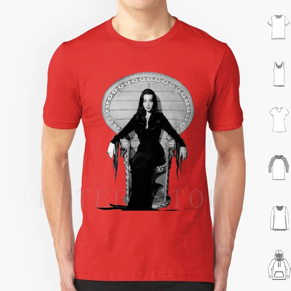 

Morticia Addams T Shirt Men Cotton 6xl Morticia Addams Addams Values Tv Series Gomez Wednesday Pugsley Carolyn Jones Gothic
