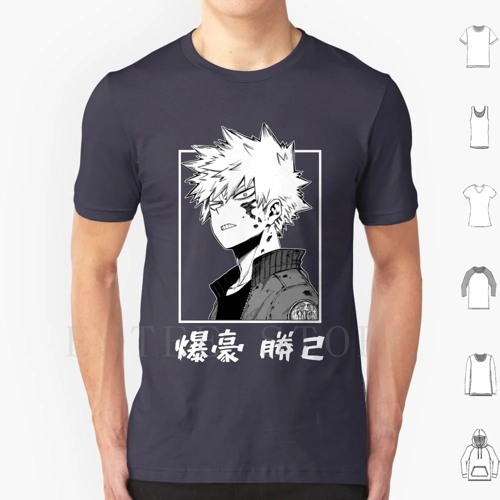 Katsuki Bakugo Kacchan [ ] T Shirt Cotton Men DIY Print Katsuki Kacchan Boku Hero Toga Himiko Toga Bakugou Bakugo Deku Midoriya