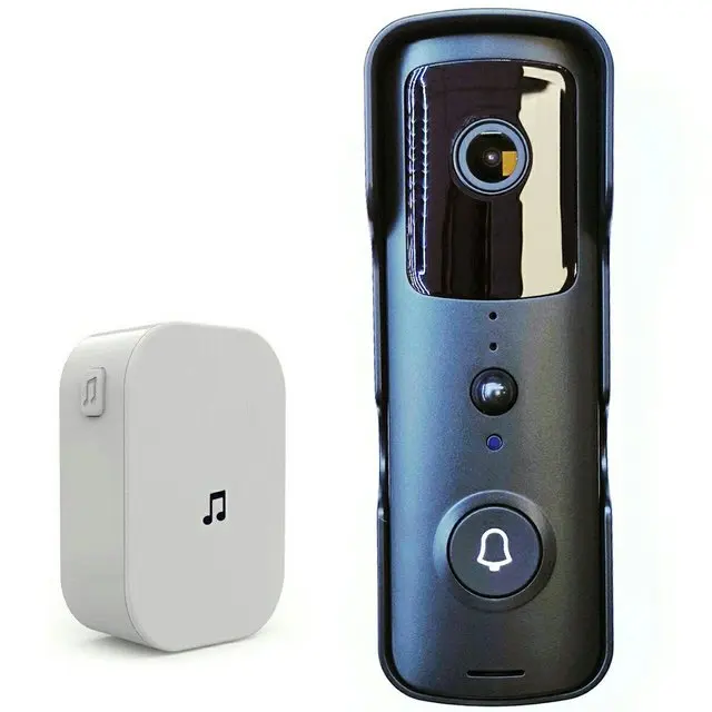 195 Private Intelligent Low-power Wireless Visual Doorbell Intercom Mobile Phone Monitoring WiFi Doorbell Tuya V30