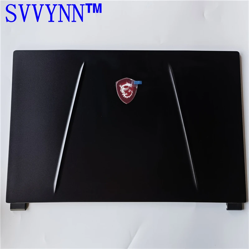 SVVYNN New for MSI GP65 GE65 GL65 LCD Back Cover Rear Lid Case MS-16U1 16U4 3076U1A212 3076U4A211 3076U1A223 Black