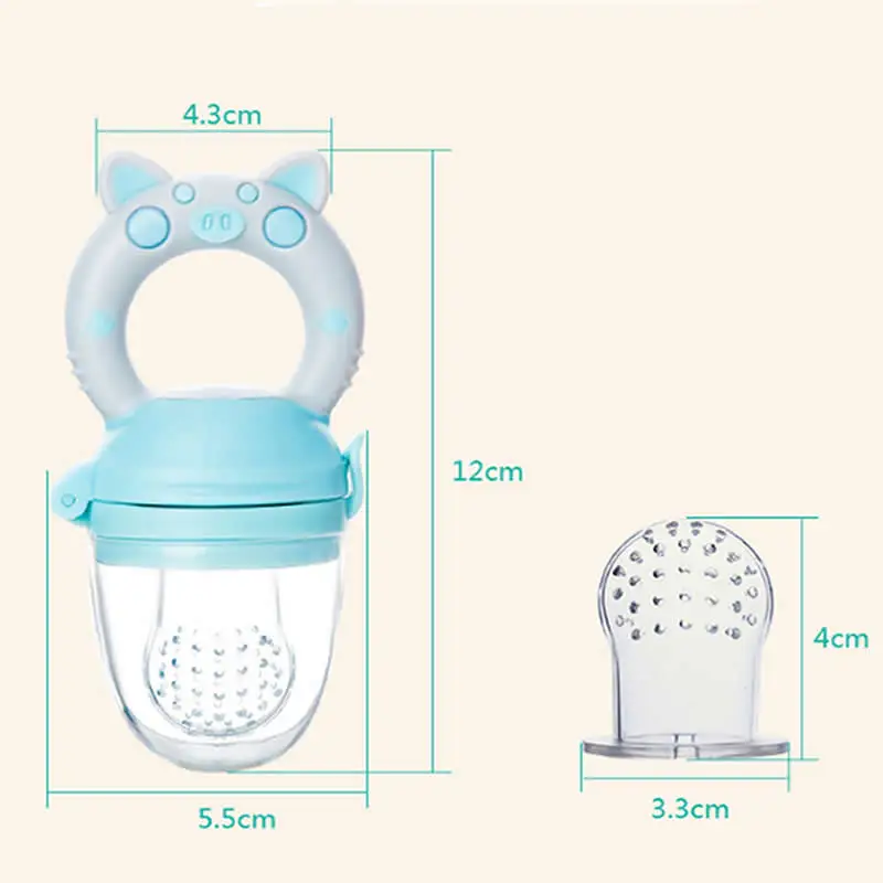 Baby Feeding Cups Nibbler Feeder Bowl Baby Supplies Teethers Bottles Kids Pacifier Silicone BPA Free Pvc Nipple Teat Bowl