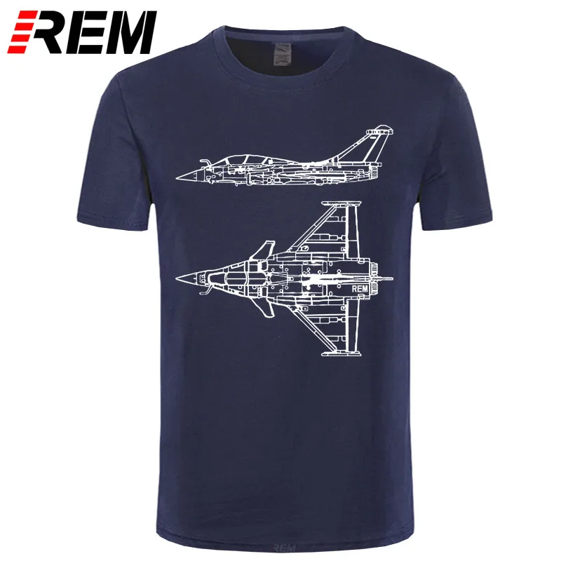 REM Fashion High Quality Brand Of Funny Jet Fighter Dassault Rafale - T-Shirt, Plane Tee Shirt, Airforce Gift T Shirt