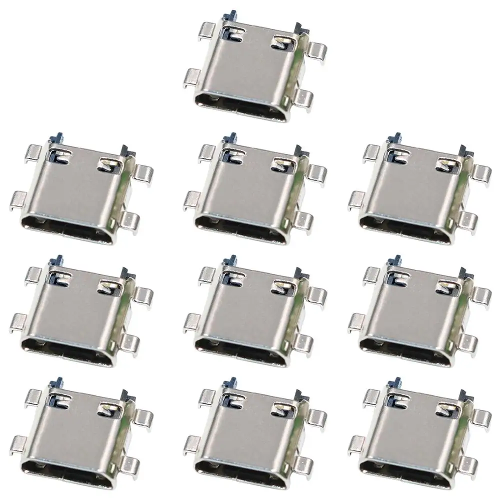 10 PCS Charging Port Connector for Samsung Galaxy J7 (2015) / J700 / J700F / J7 (2016) / J710 / J710F / J5 (2016) / J510