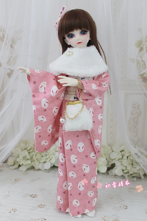 1/6 1/4 1/3 BJD Accessories doll clothing  Japanese Kimono yukata for BJD/SD,not include doll,shoes,wig and other E2507