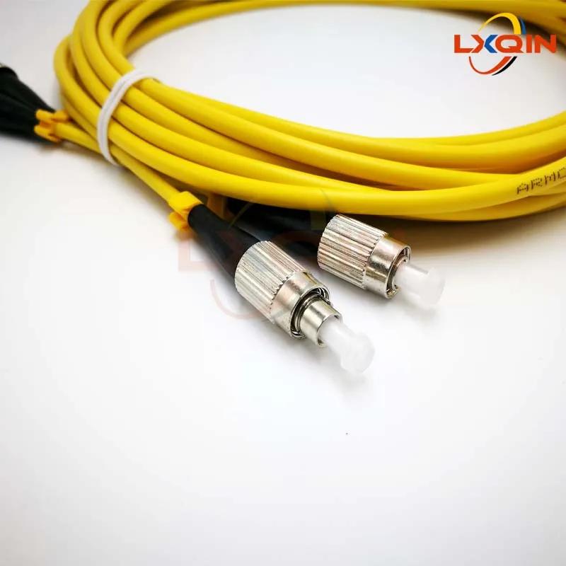 LXQIN 1pcs printer optical fiber cable FC/FC UPC Simplex 2.0mm 3.0mm PVC Double core fiber patch cable patch cord for printer