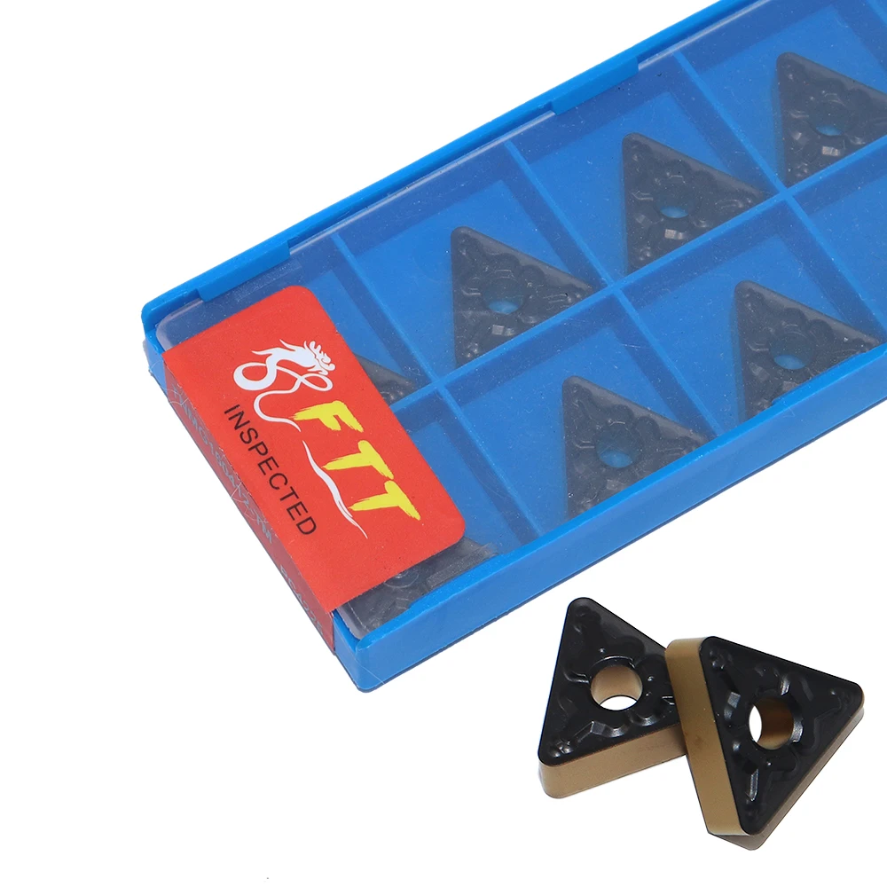 10PCS TNMG160412-TM PC4225 Carbide Inserts CNC External Turning High Quality TNMG16 Blade Metal Lathe Cutting Tools