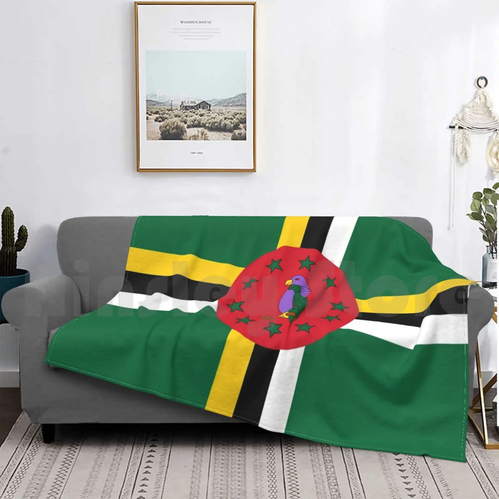 Dominica Flag Gifts , & Other Products Blanket Fashion Custom Dominica Flag Of Dominica Dominica Flag