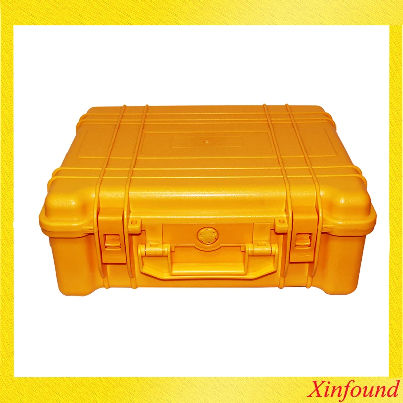 ABS Suitcase Engineering Protection Case for Pipe Inspection Camera System Drain Sewer Endoscope Borescope Black Yellow