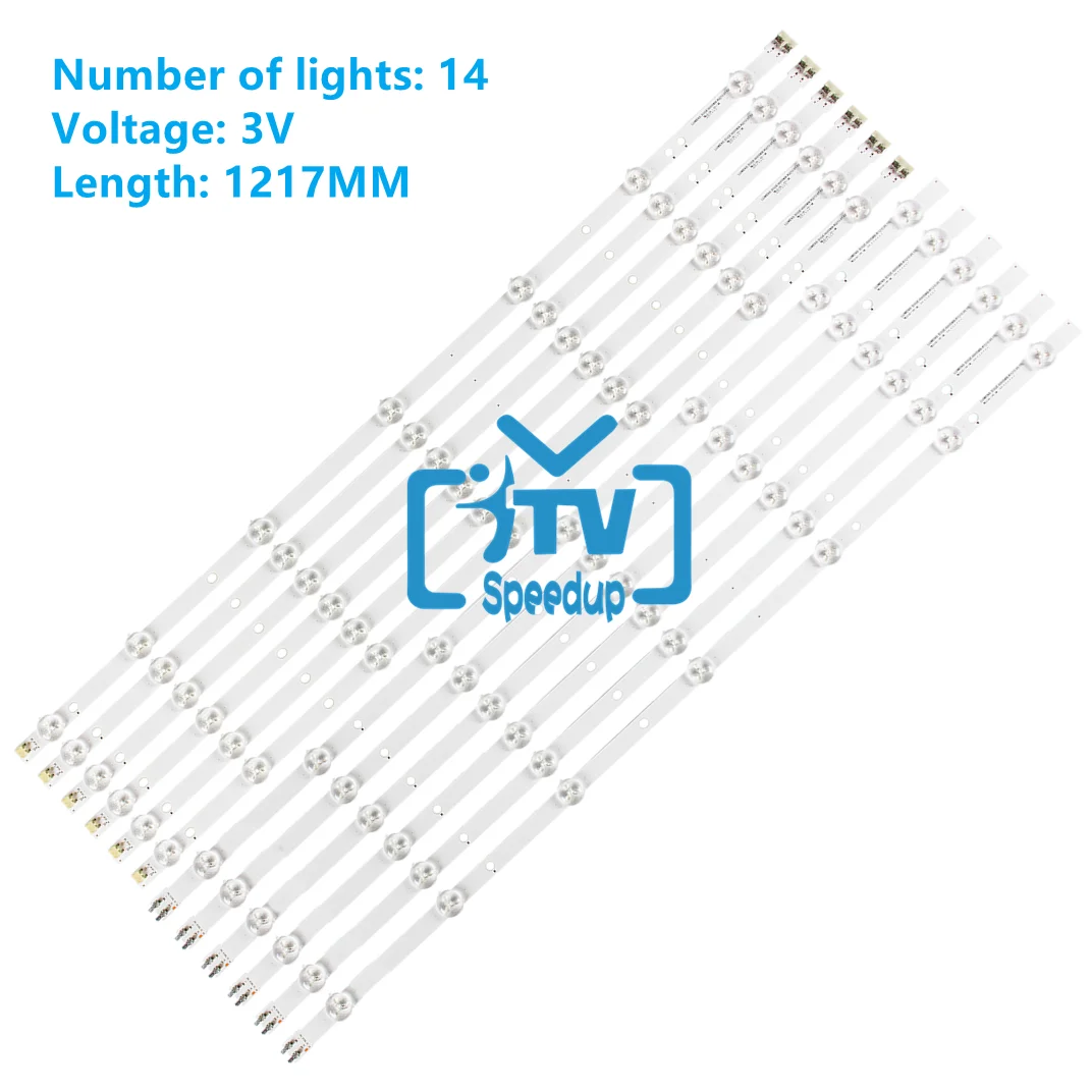 

12 PCS LED backlight strip for UN60FH6200 UN60H6103 UN60J620DAF UE60H6273 UE60H6204 UA60H6003 UE60H6203 BN96-29075A 29074A