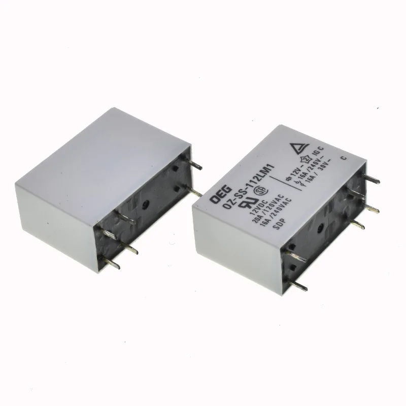 10Pcs/Lot Power Relay OZ-SS-112LM1 124LM1 6PIN 16A 240VAC