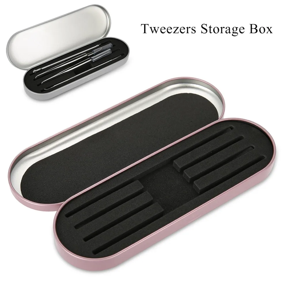 Professional Storage Box for Eyelash Extension Tweezers Organizer Case Eyelashes Eyeliner Pencil Case Organizer MakeupTools