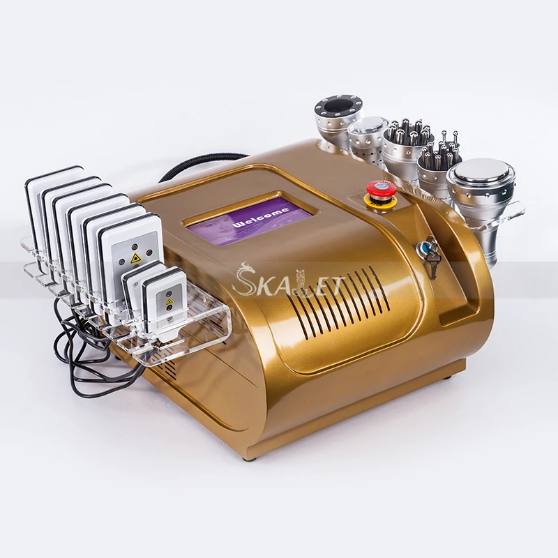 Safe Vacuum Cavitation System  Face Skin Lifting Fat Removal  Bipolar RF Cavitation Machine Body Slimming