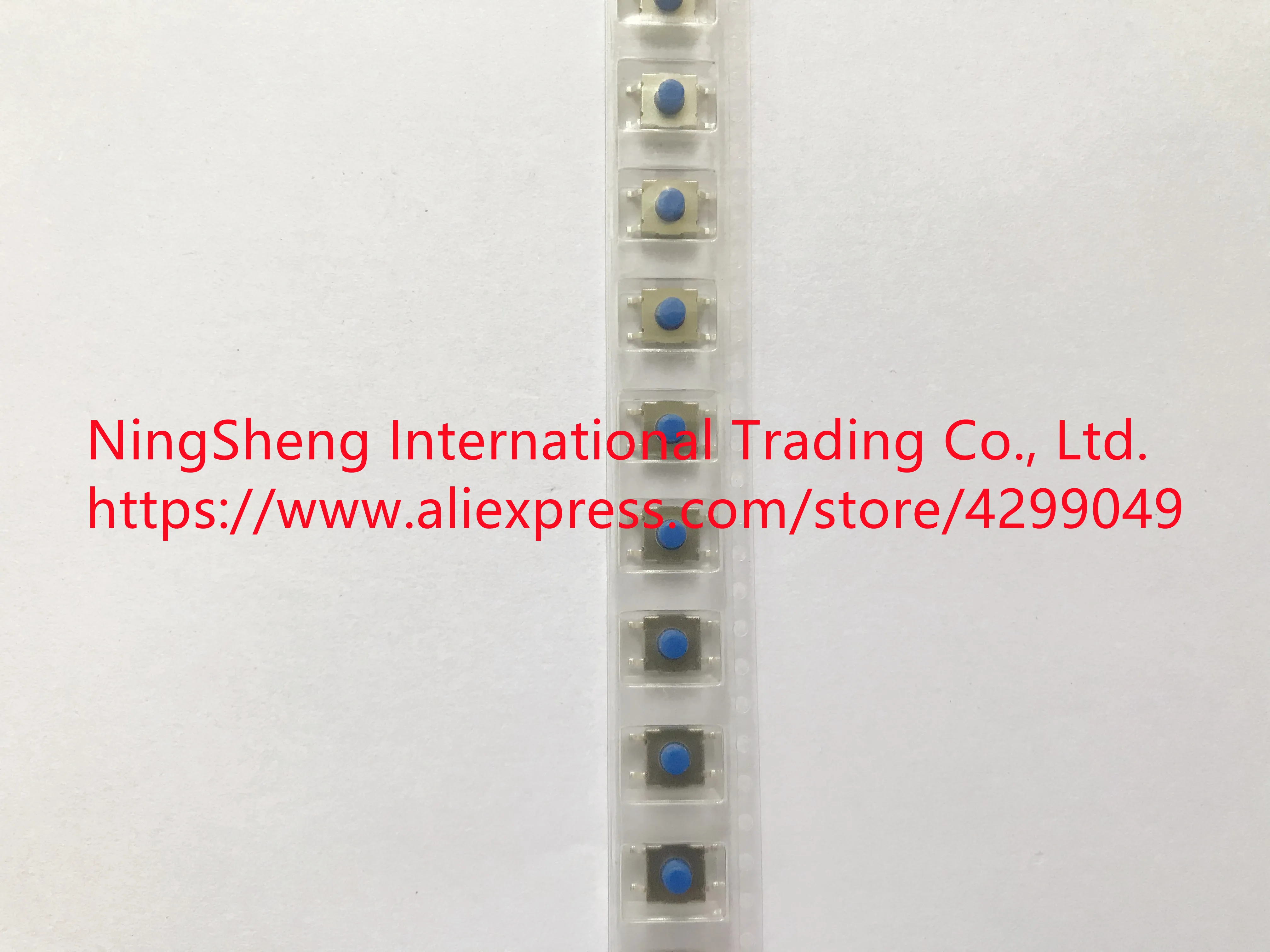 Original new 100% touch switch silicone button 6*6*7mm TP-1162FS patch 4pin