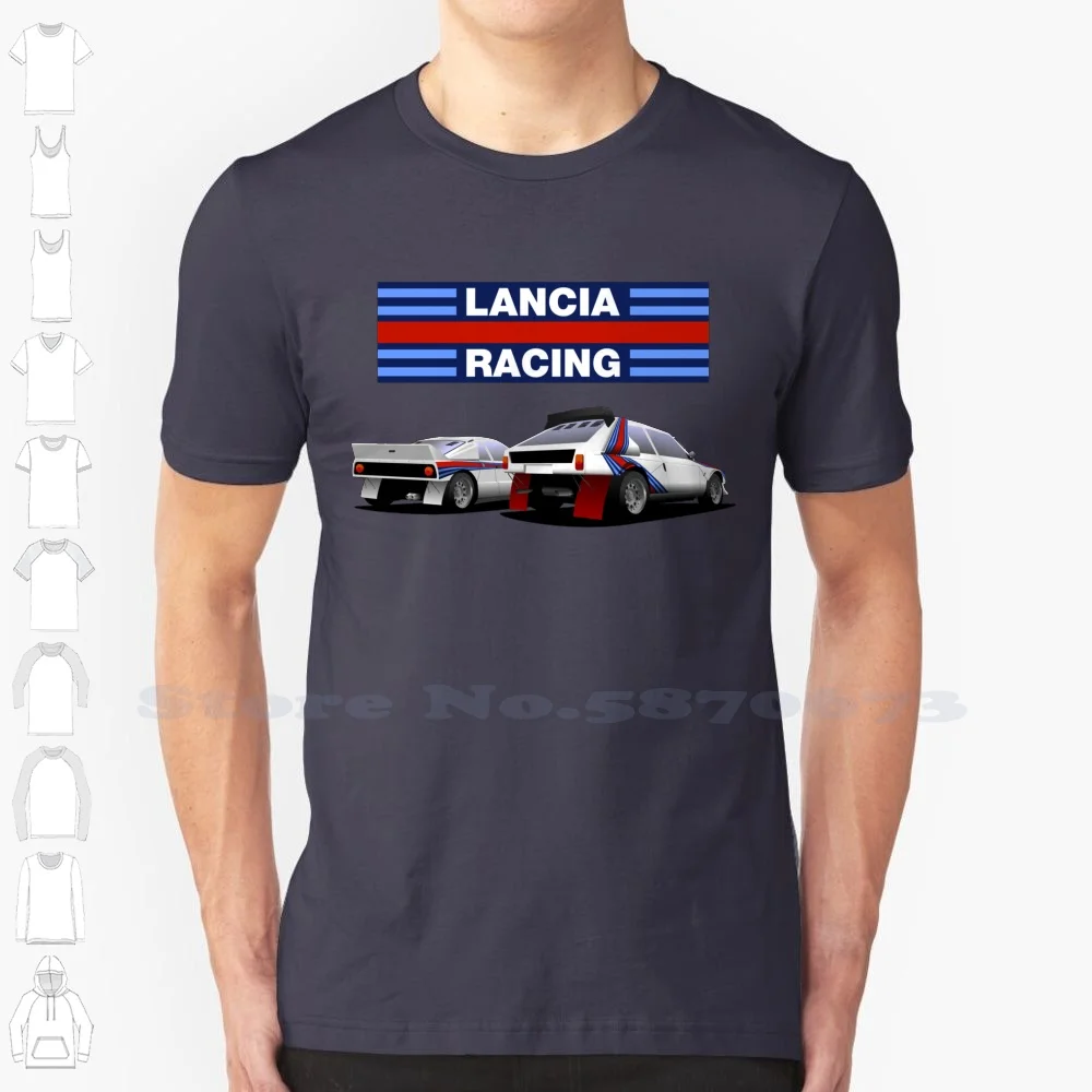 Rally-Group B Fashion Vintage Tshirt T Shirts Rally 037 Delta Martini Biasion Alen Bettega