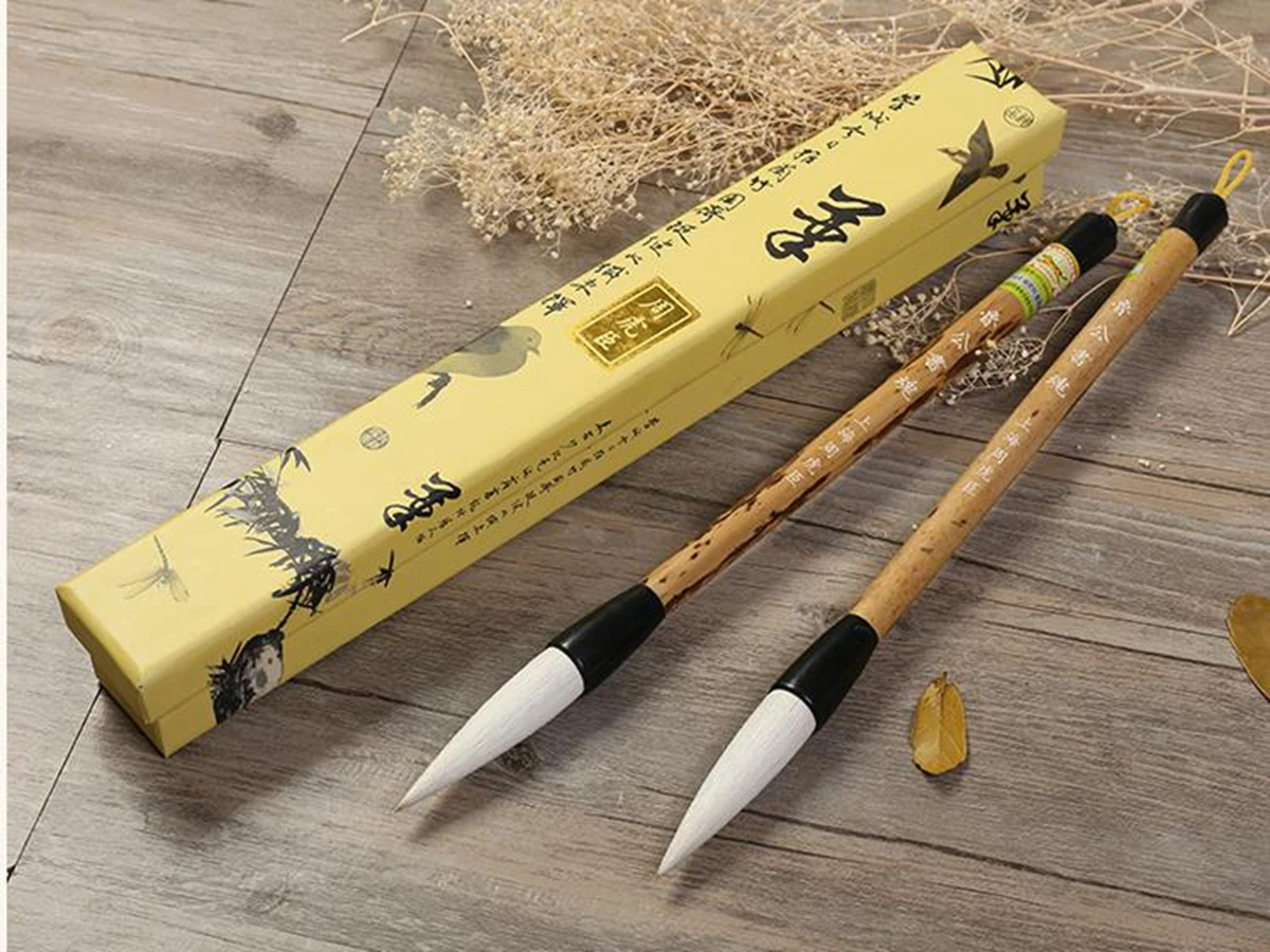 1pc Chinese Water Ink Big Calligraphy Yan zhengqing Style Cursive Regular Running Script Couplet Brush Lugongshuhun