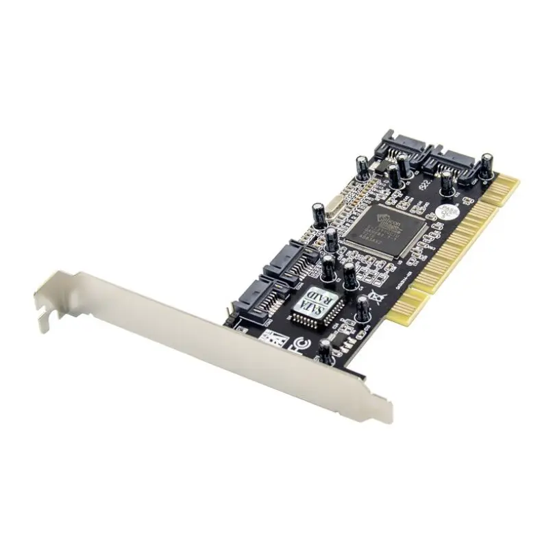 PCI To 2 Port SATA RAID Controller Card Sil3112 chipset SATA PCI Serial ATA Host Controller Card